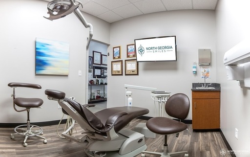 North Georgia Smiles dental operatory treatment ro